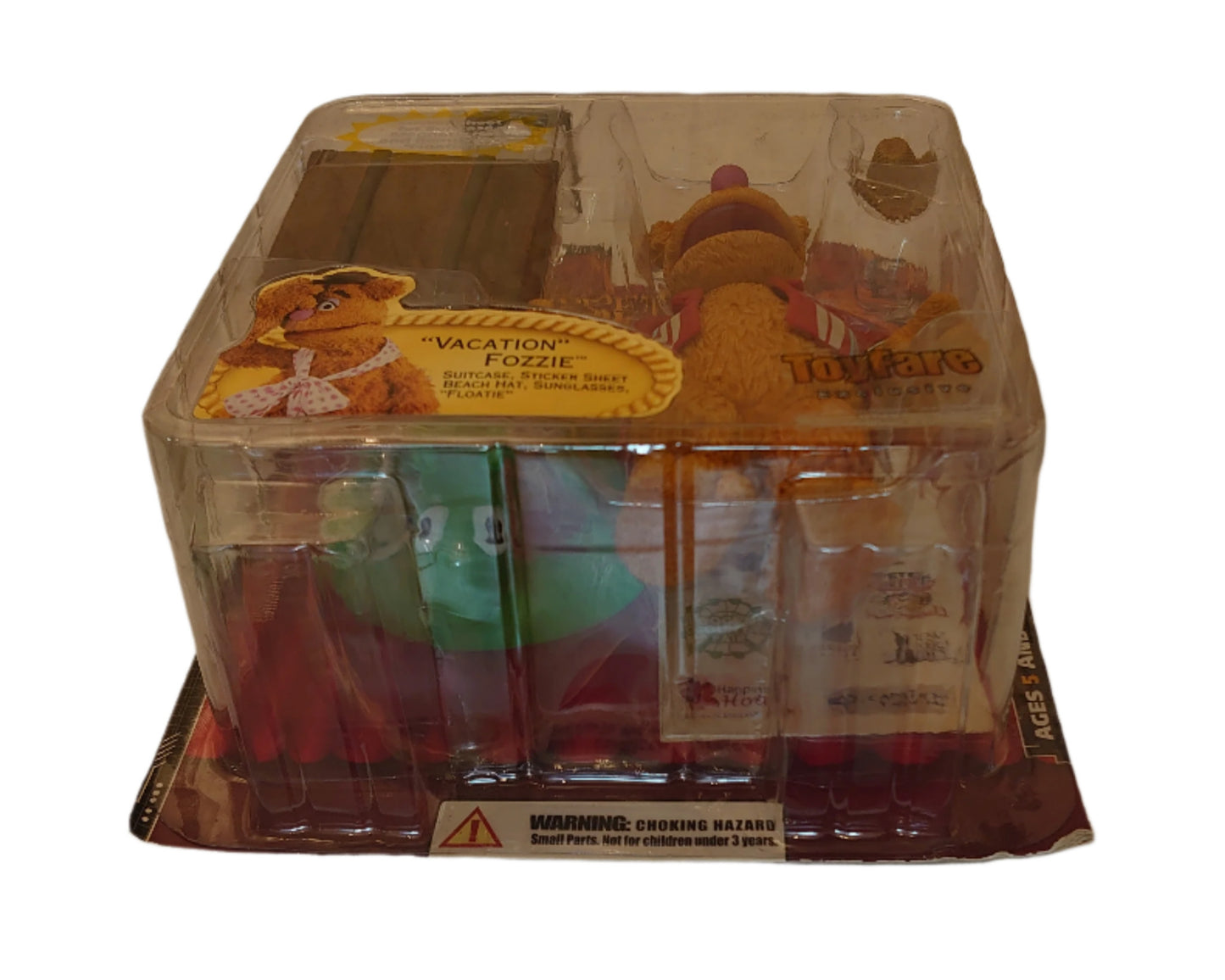 Series 2 Toyfare Exclusive Vacation Fozzie Bear From Jim Henson's Muppet Show By Palisades Toys