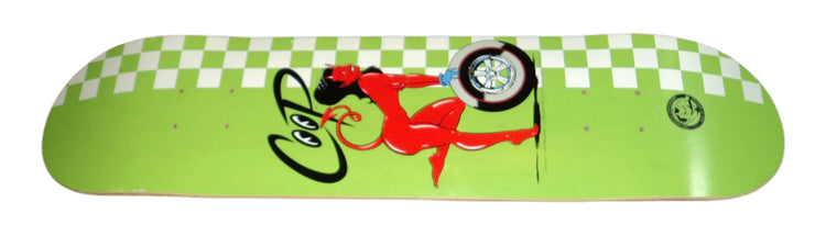 The Art Of Coop Stuff Stink Brand Devil Girl Skateboard