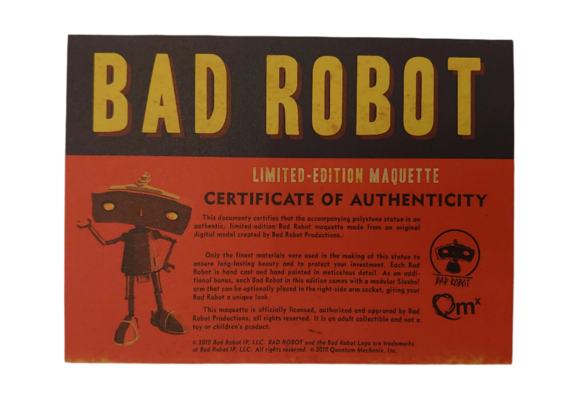 Bad Robot J.J. Abrahms Production Company Icon Statue By QMx