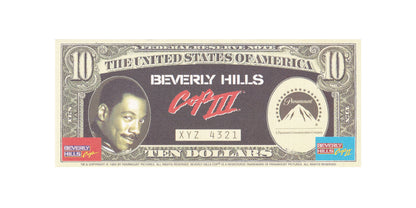 Promotional VHS Paramount Pictures VHS Ten Dollar Bill From Beverly Hills Cop 3