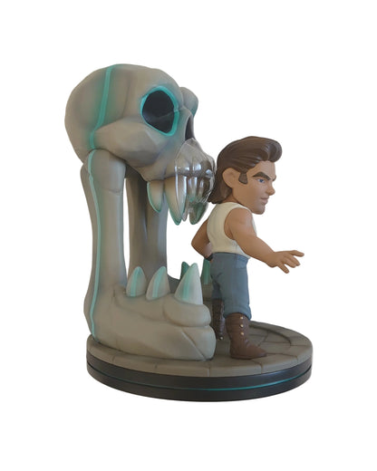 Kurt Russell Jack Burton Figure From John Carpenter's Movie - Big Trouble In Little China By Qmx
