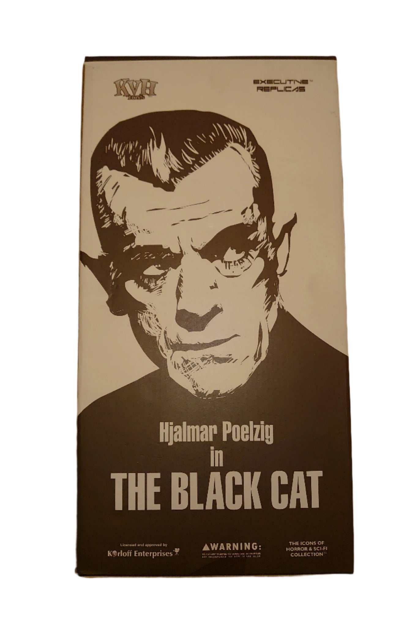 Kirk Von Hammett Boris Karloff Hjalmar Poelzig Black Cat Figure By Executive Replicas