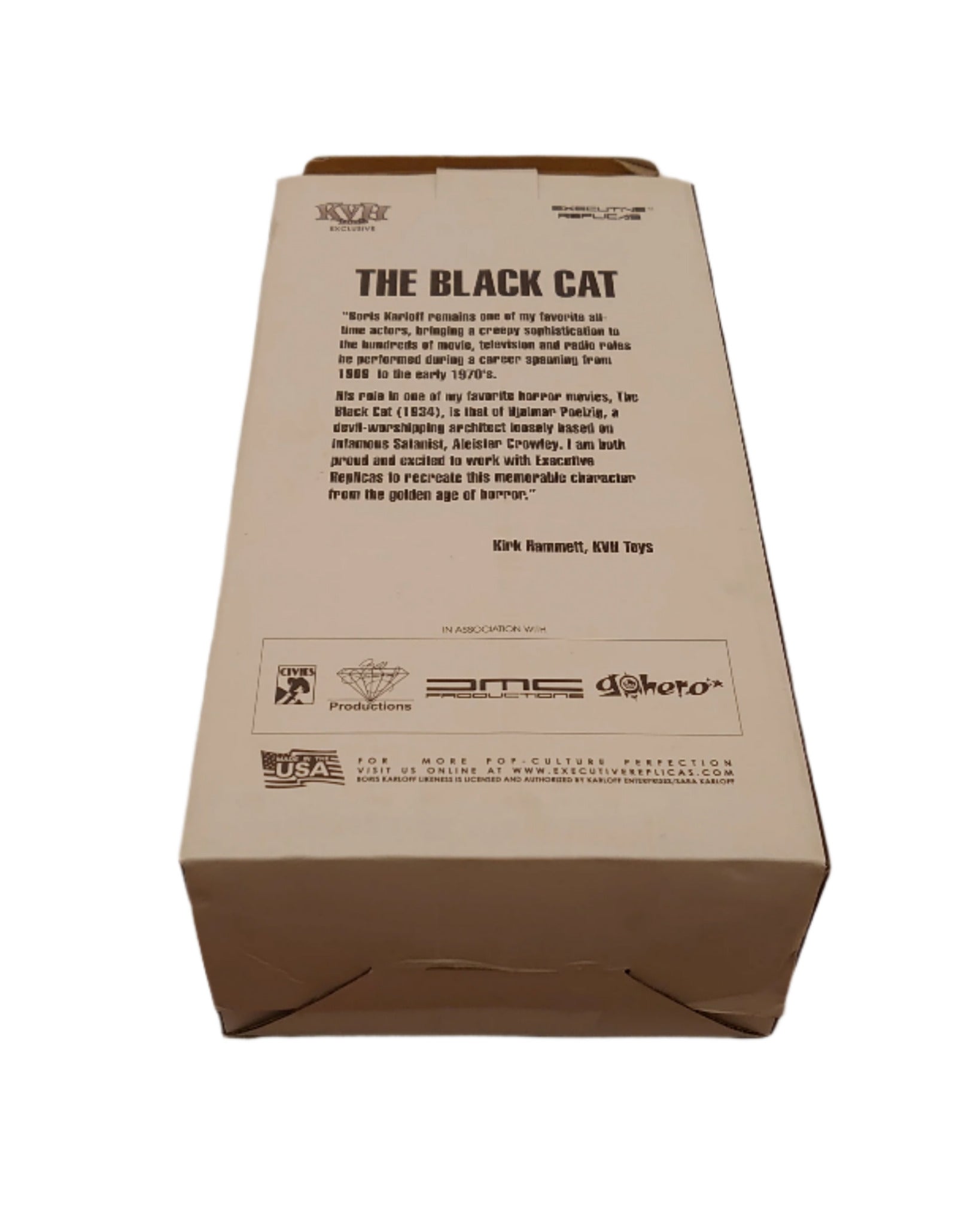 Kirk Von Hammett Boris Karloff Hjalmar Poelzig Black Cat Figure By Executive Replicas