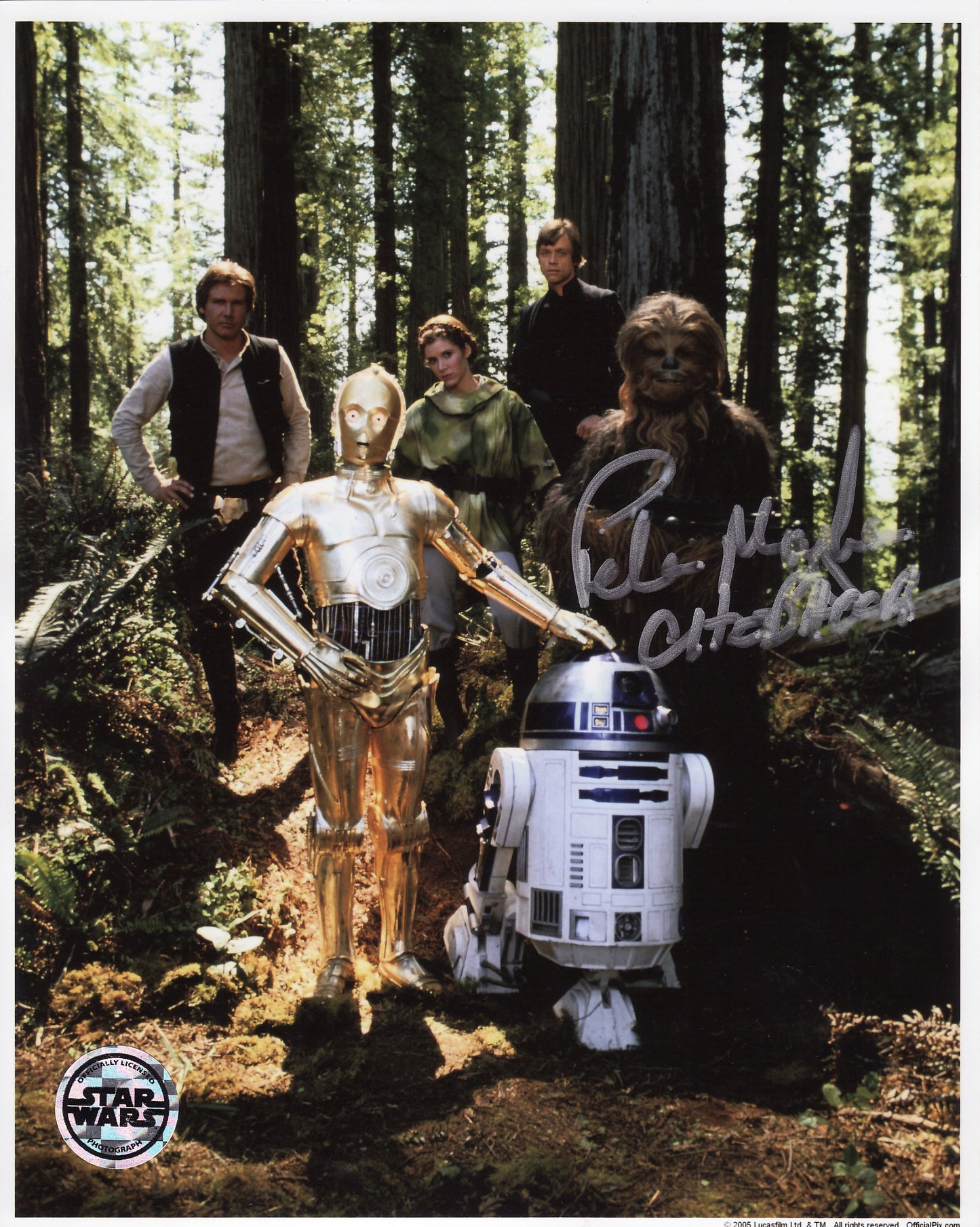 The Monster Company Store Peter Mayhew Chebacca Autograph