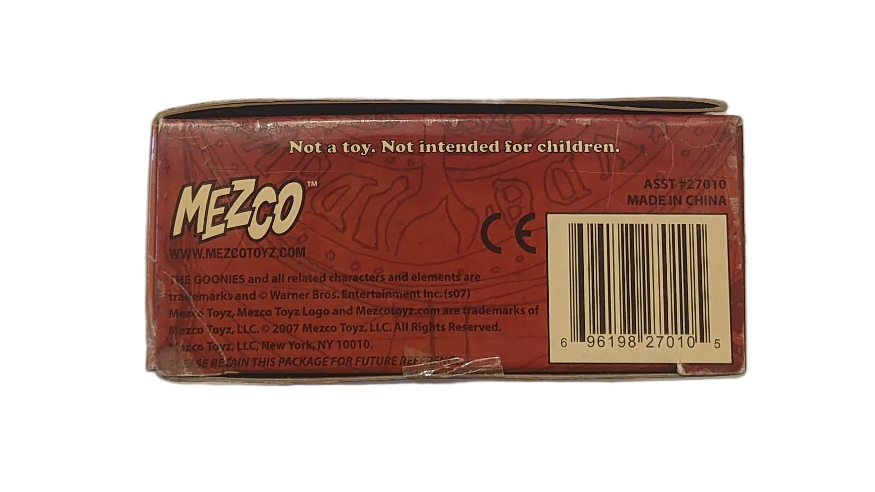 2007 San Diego Comic Con Exclusive Copper Bones Goonies Key Replica Prop By Mezco Toyz