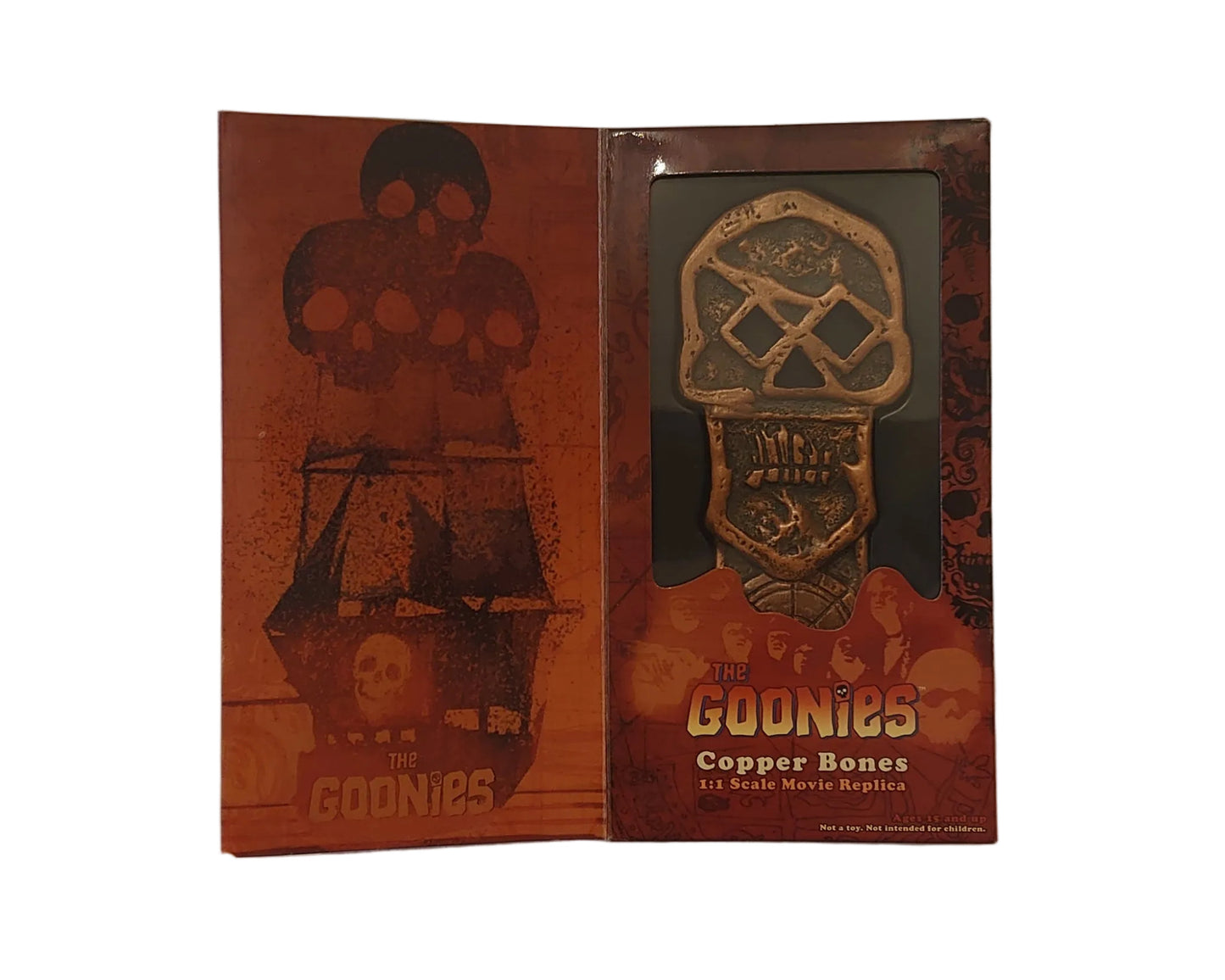 2007 San Diego Comic Con Exclusive Copper Bones Goonies Key Replica Prop By Mezco Toyz