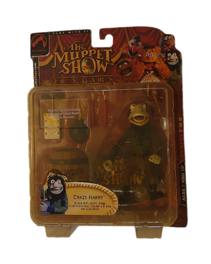 Series 2 Palisades Toys Crazy Harry Figure From The Muppet Show By Jim Henson