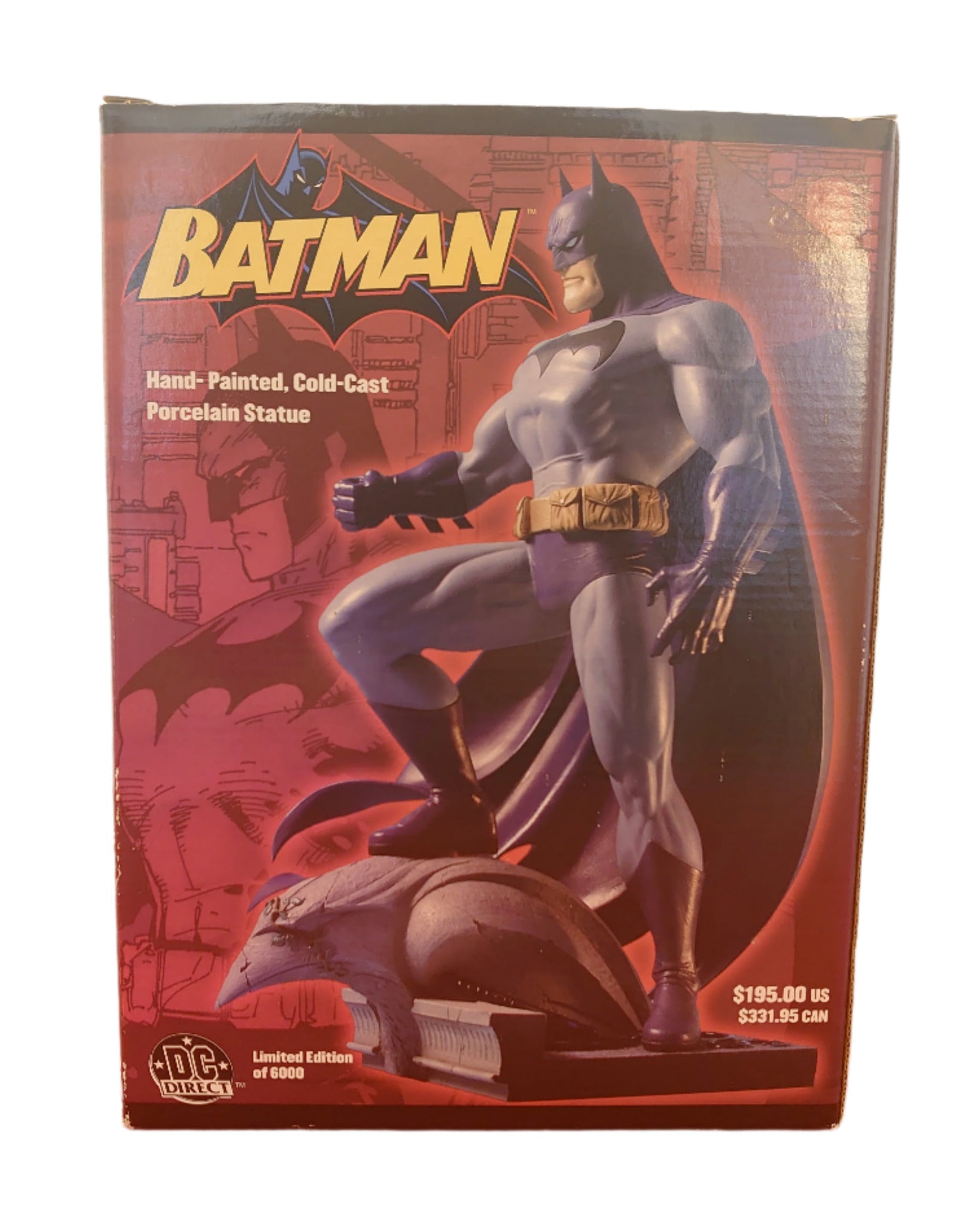 Detective Comics Jim Lee Tim Bruckner Batman Statue By DC Direct