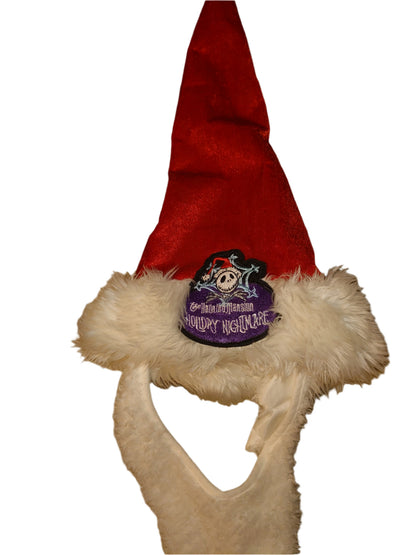 Disney Haunted Mansion Jack Skellington Nightmare Before Christmas Santa And Beard