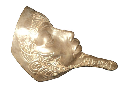 From The Movie Stargate - A Replica Prop Face Mask Of The Egyptian Sun God Ra