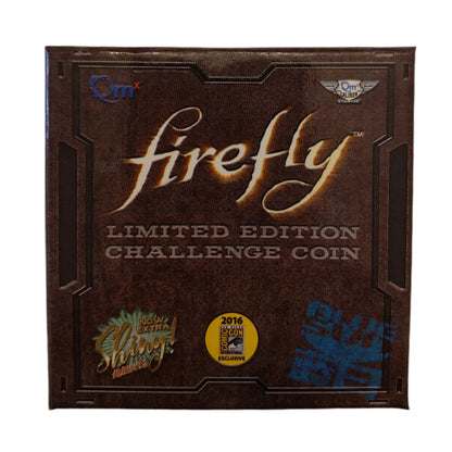 Limited Edition Firefly Serenity Challenge Coin San Diego Comic Con 2016 Exclusive