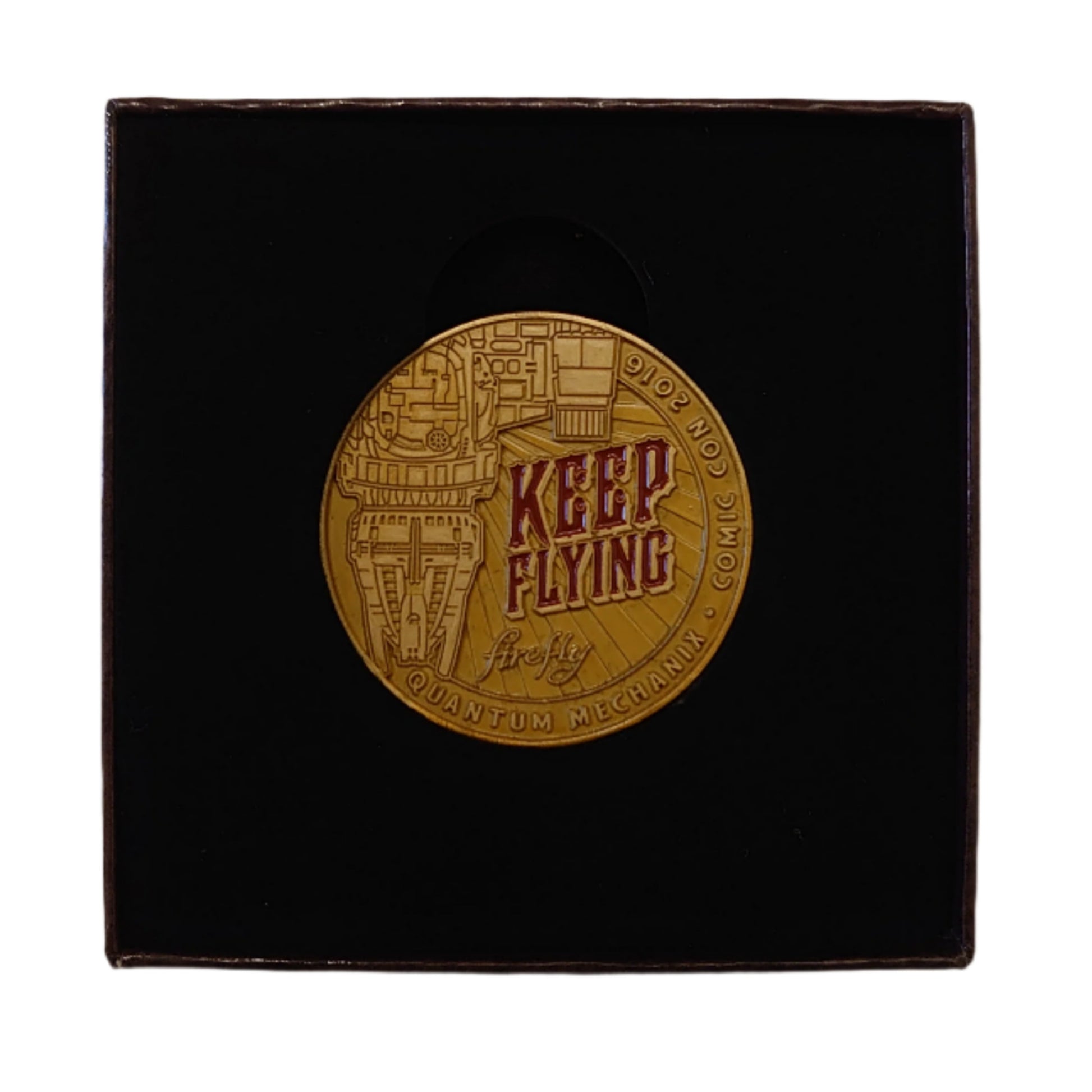 Limited Edition Firefly Serenity Challenge Coin San Diego Comic Con 2016 Exclusive