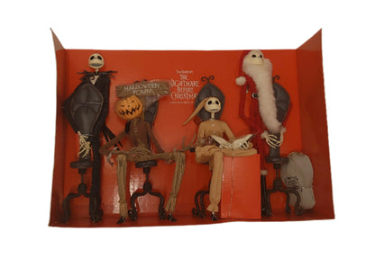 The Nightmare Before Christmas Jack Skellington As Santa, Pajama, Pumpkin King & Pinstripe Jack By Jun Planning