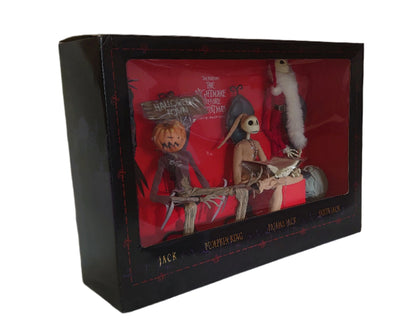 The Nightmare Before Christmas Jack Skellington As Santa, Pajama, Pumpkin King & Pinstripe Jack By Jun Planning