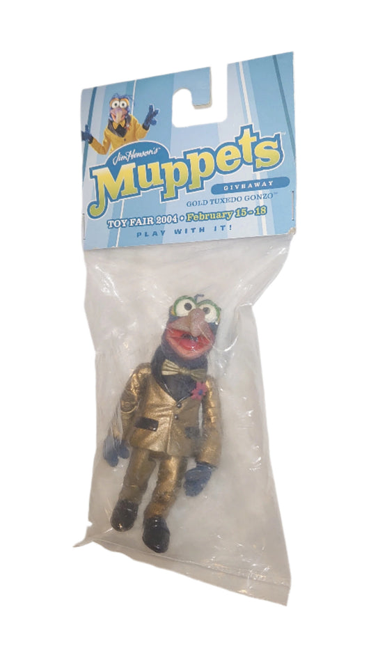 Exclusive Gold Tuxedo Gonzo From Jim Henson's Muppet Show By Palisades