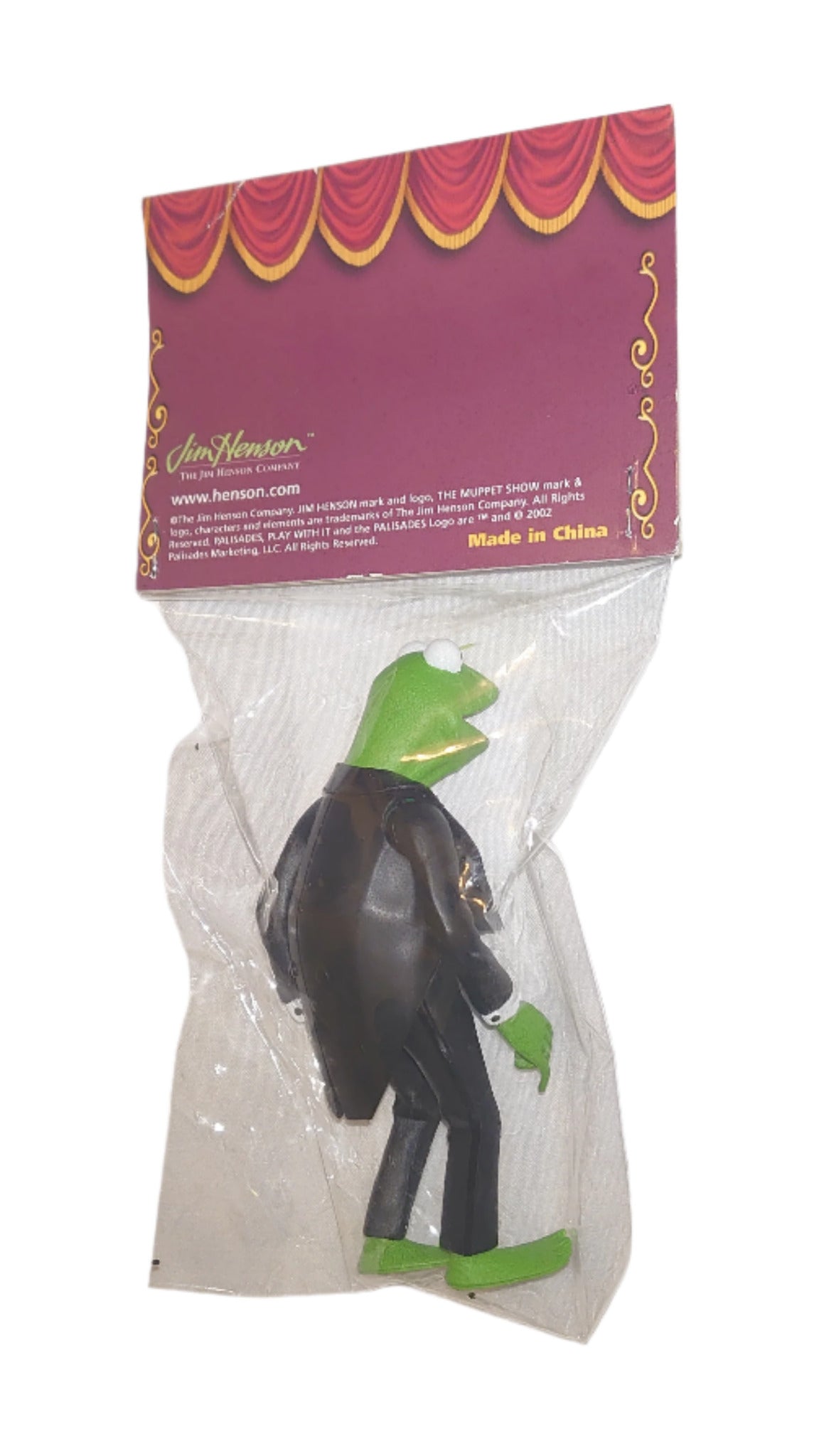 Happy Holidays Tuxedo & Tails Kermit The Frog From Jim Hensons Muppet Show By Palisades Toys