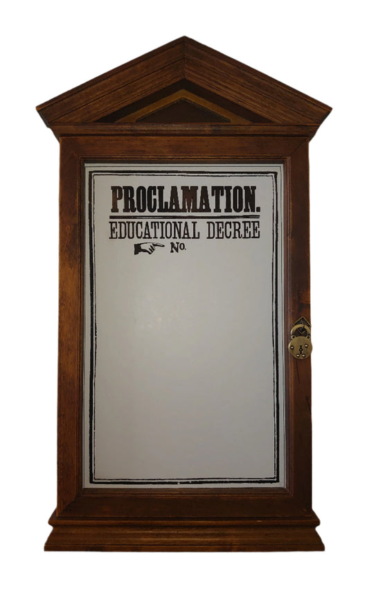 Proclamation Board By Noble Collection From Harry Potter And The Order Of The Phoenix