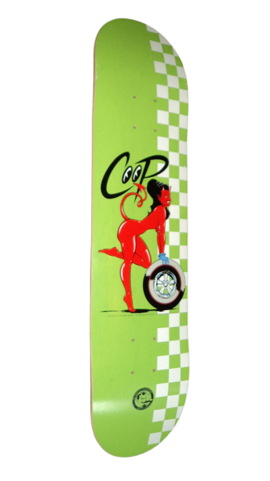 Devil Girl Hot Rod Wheel Stink Brand Skateboard Coop (Chris Cooper) 