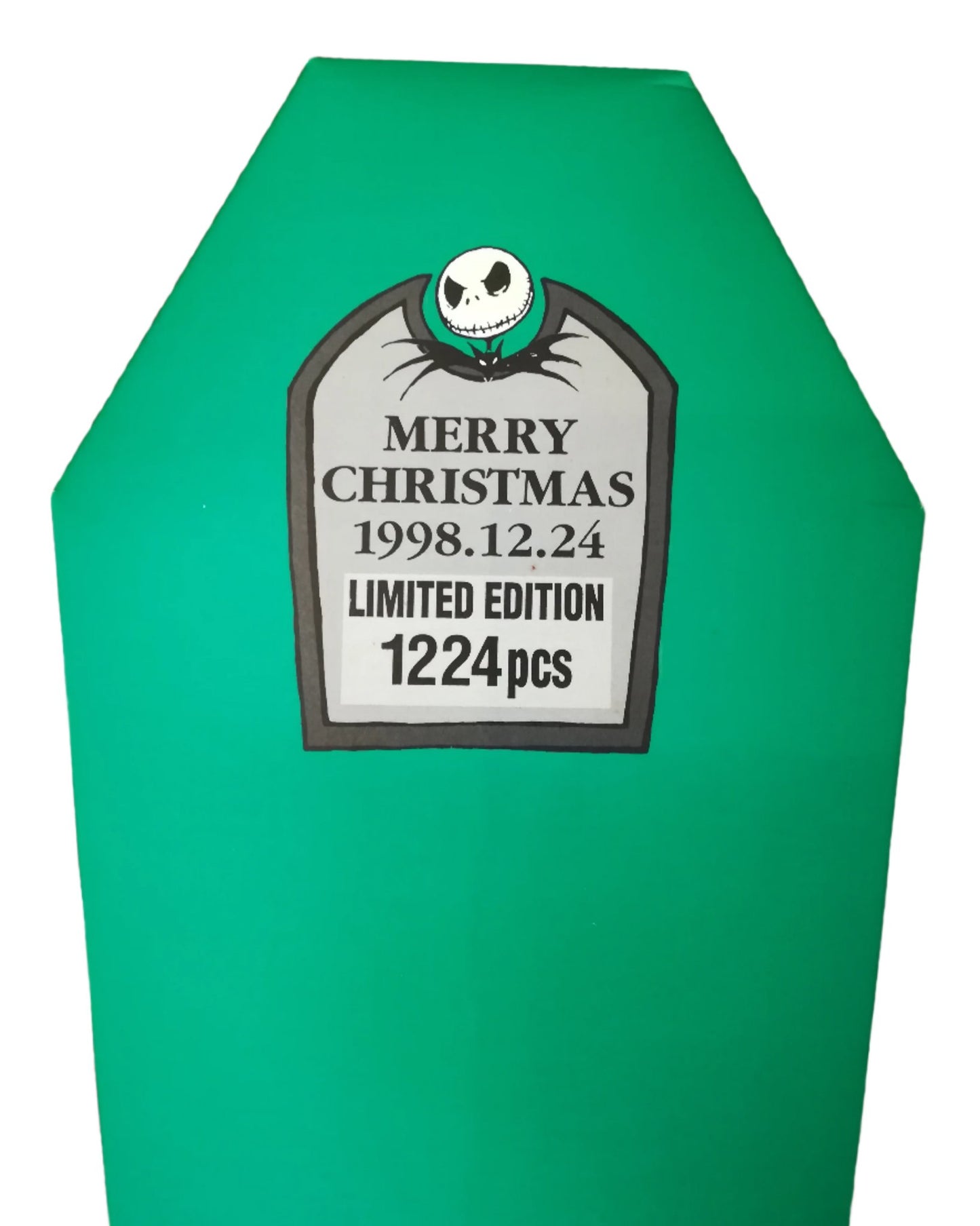 The Nightmare Before Christmas Green Coffin Jack Skellington As Santa Claus By Jun Planning Inc