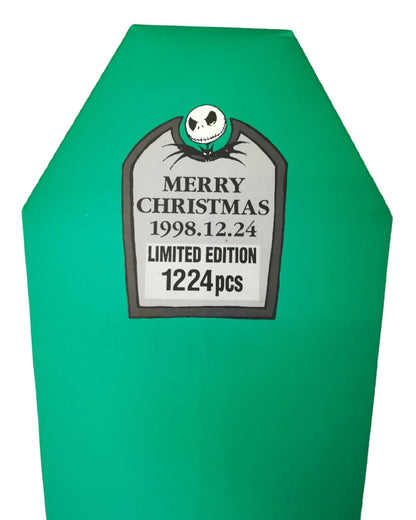 The Nightmare Before Christmas Green Coffin Jack Skellington As Santa Claus By Jun Planning Inc