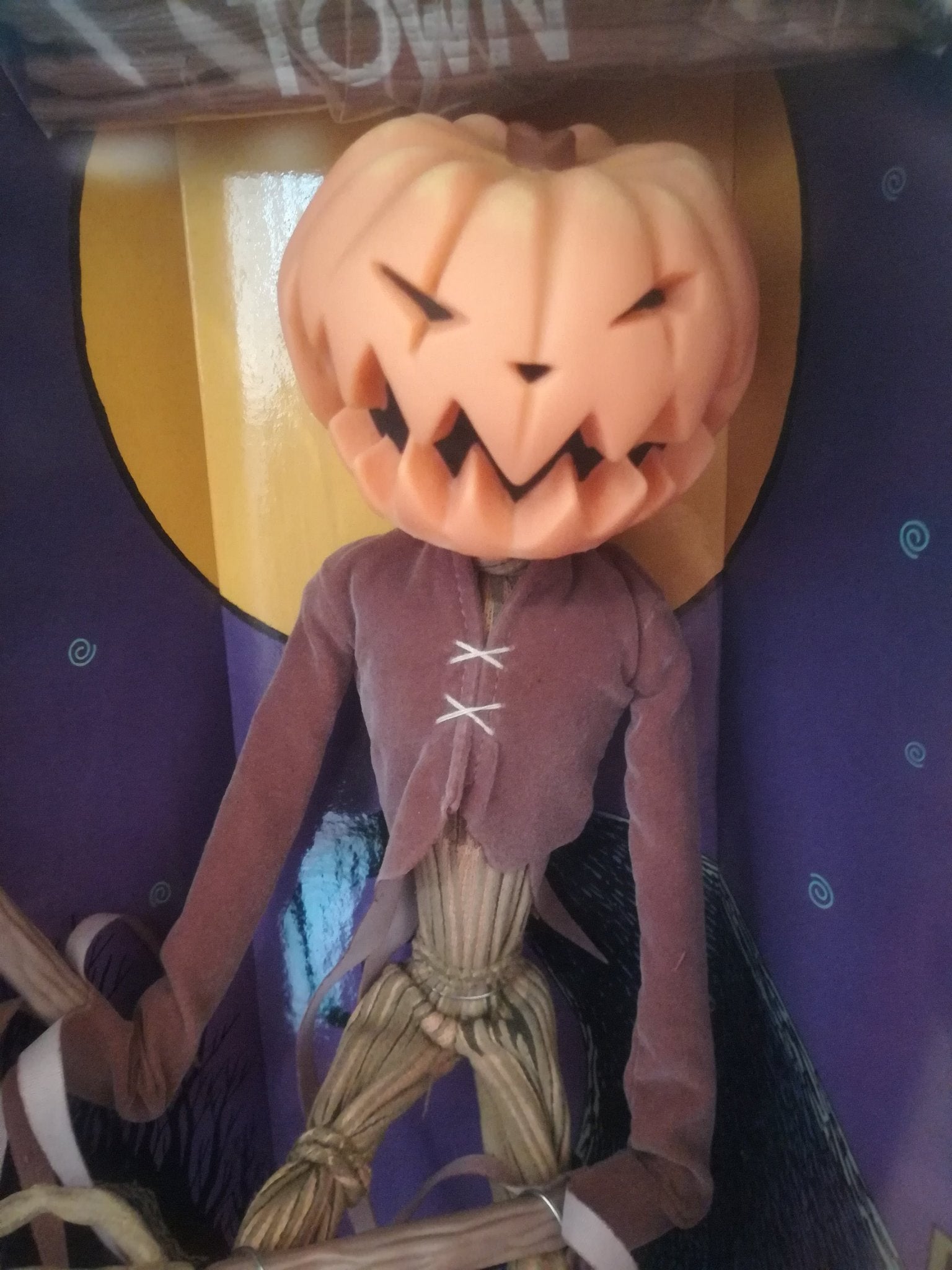 Pumpkin King Jack Skellington From Tim Burton's The Nightmare Before Christmas