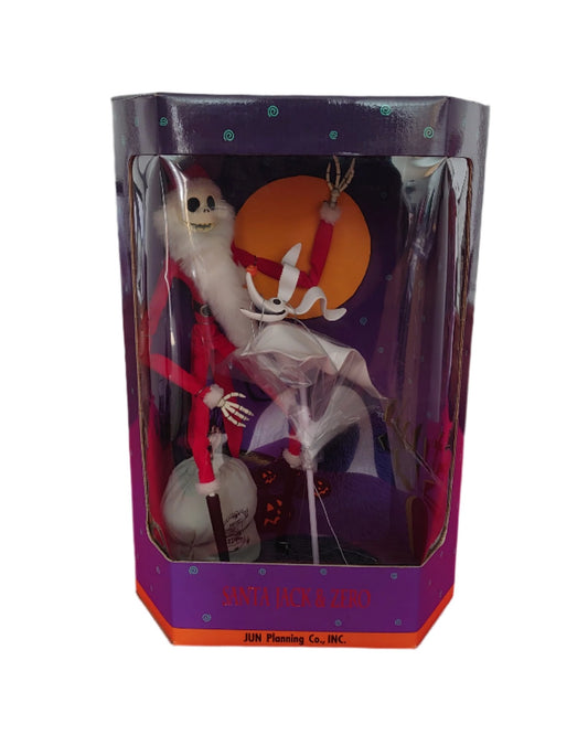 The Nightmare Before Christmas Jack Skellington As Sandi Claws And Zero By Jun Planning