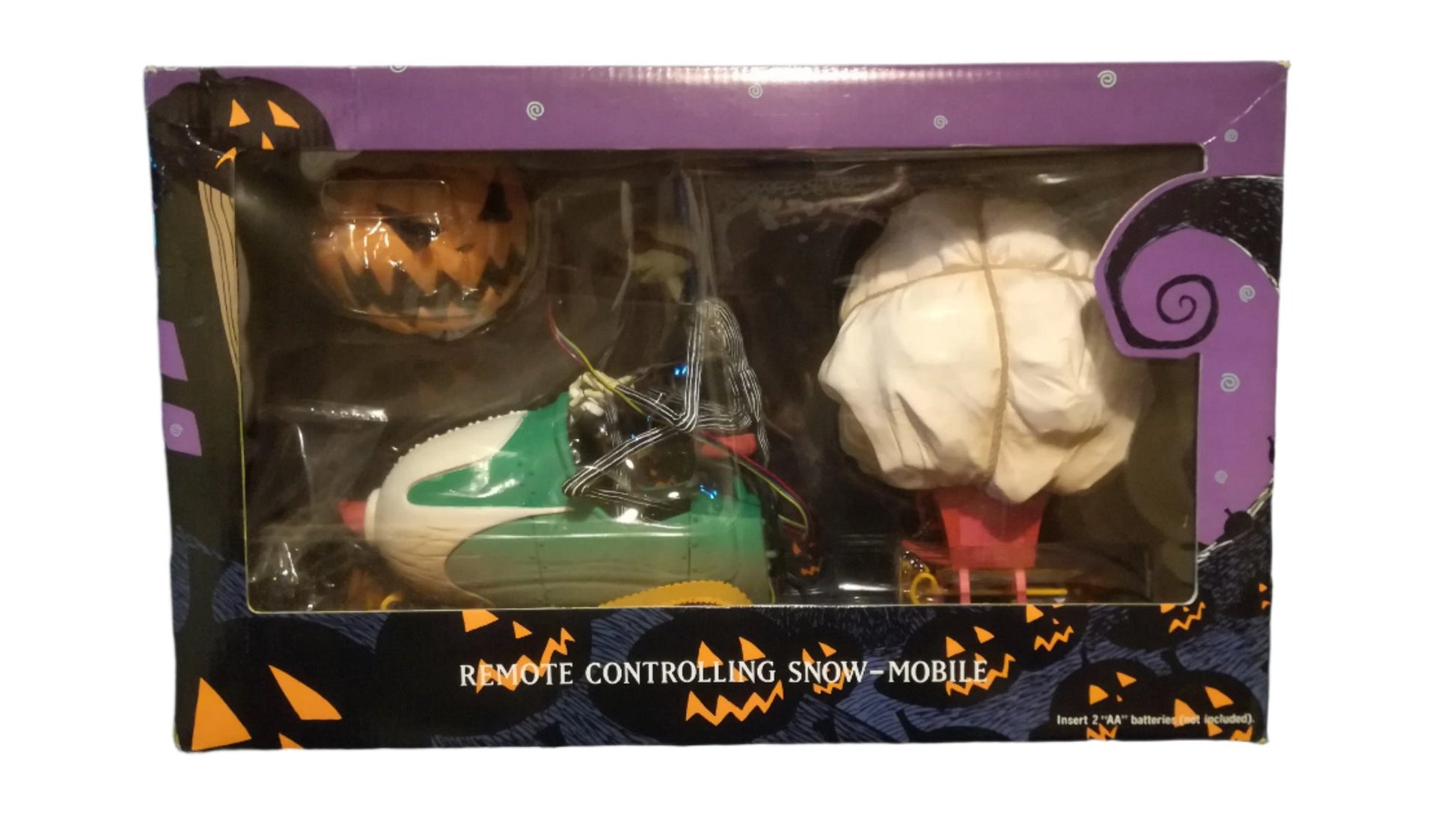 Jun Planning Jack Skellington Remote Control Snow Mobile The Nightmare Before Christmas