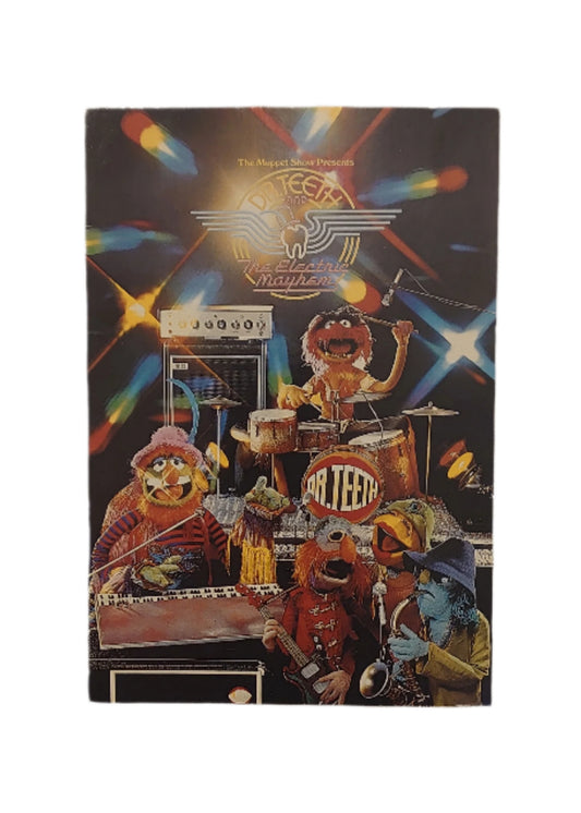 Henson Associates HA! The Muppet Show Presents Dr. Teeth The Electric Mayhem Vintage Postcard Greetings From Jim Henson