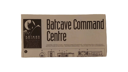 Animated Batman Command Cave / Wayne Manor Playset By Kenner - Canadian Box With Italian Distribution Sticker Giochi Preziosi