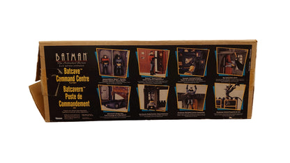 Animated Batman Command Cave / Wayne Manor Playset By Kenner - Canadian Box With Italian Distribution Sticker Giochi Preziosi