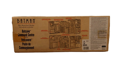 Animated Batman Command Cave / Wayne Manor Playset By Kenner - Canadian Box With Italian Distribution Sticker Giochi Preziosi