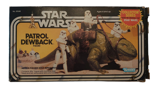 Vintage Star Wars Patrol Dewback Creature Figure A Collector Series By Kenner