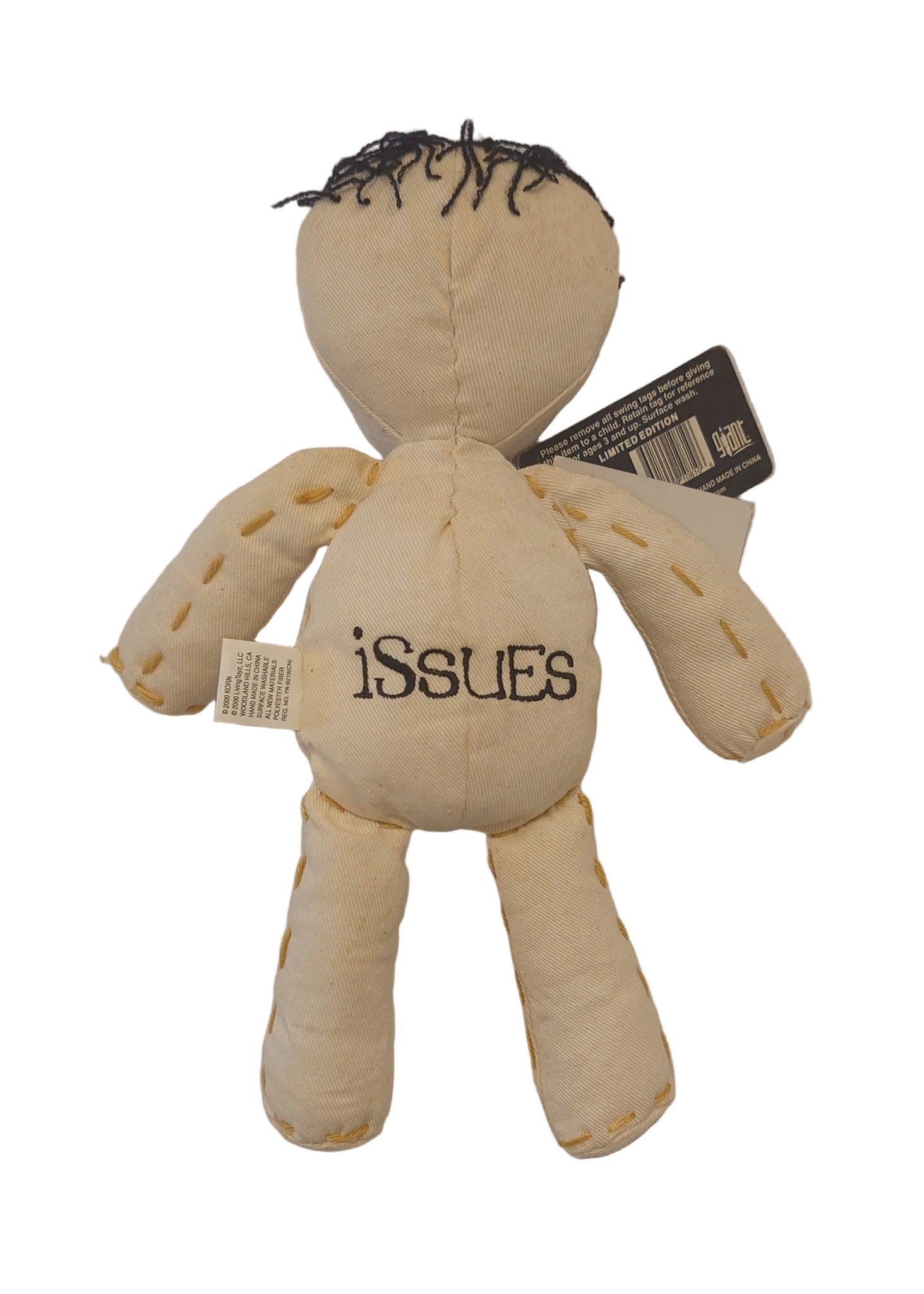 Korn Rag Doll / Stitch Doll By Living Toyz From The Issues Tour 2000