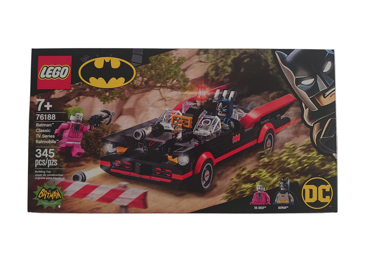 Classic TV Series Lego 76188 Batmobile With Joker And Batman - Custom Car George Barris - Based On DC Comics