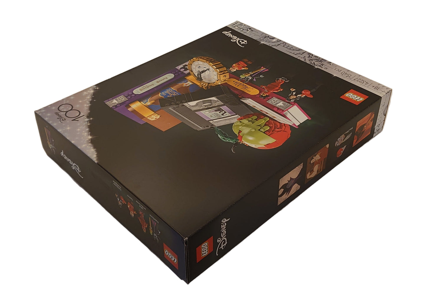 Disney Villians Sleeping Beauty, Aladdin, Little Mermaid, Beauty And The Beast, Hook, Snow White, Alice In Wonderland  Lego Set 43227