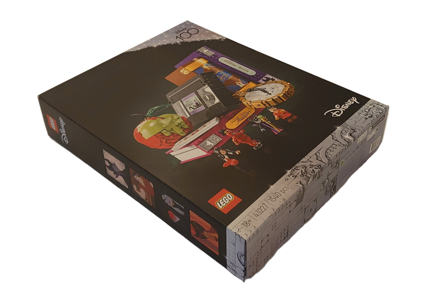Disney Villians Sleeping Beauty, Aladdin, Little Mermaid, Beauty And The Beast, Hook, Snow White, Alice In Wonderland  Lego Set 43227