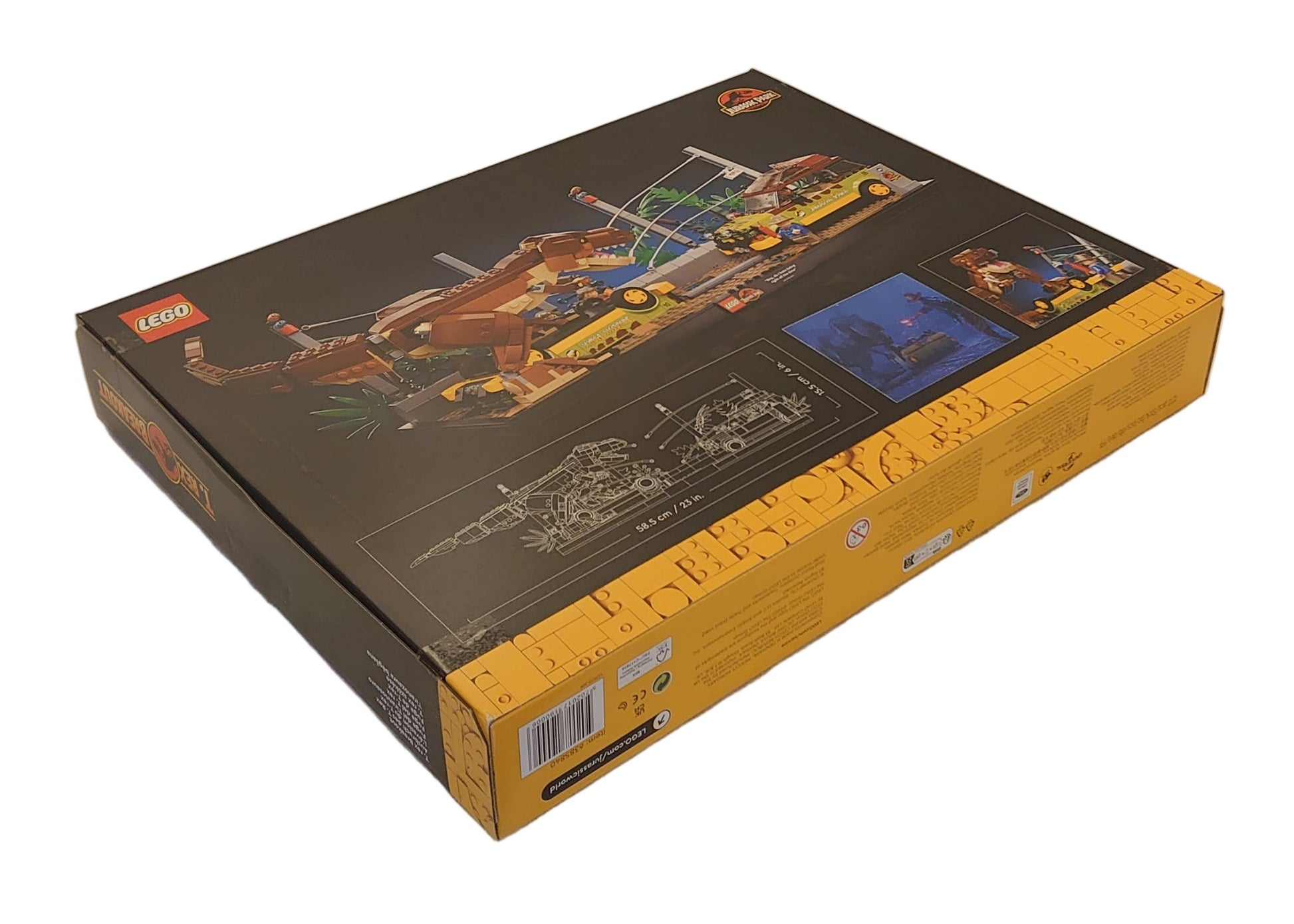 Tyrannosaurus / T. Rex Breakout Lego Set #76596 From Steven Spielberg's Jusrassic Park Movie