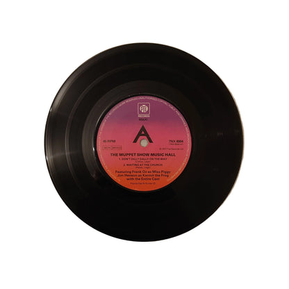 The Jim Henson Muppet Show Miss Piggy Music Hall 7 Inch Vinyl Record By PYE Records 1977
