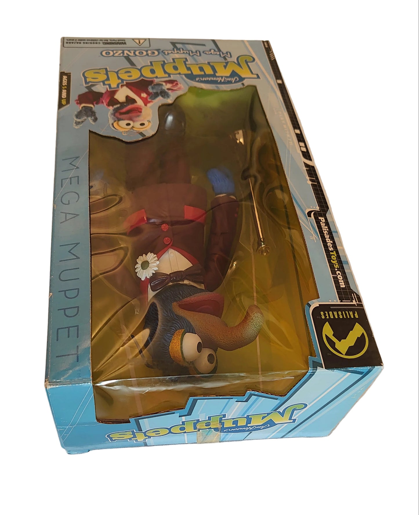 Palisades Toys Mega Muppet Gonzo Collectible Vintage Toy Figure From The Muppets By Jim Henson