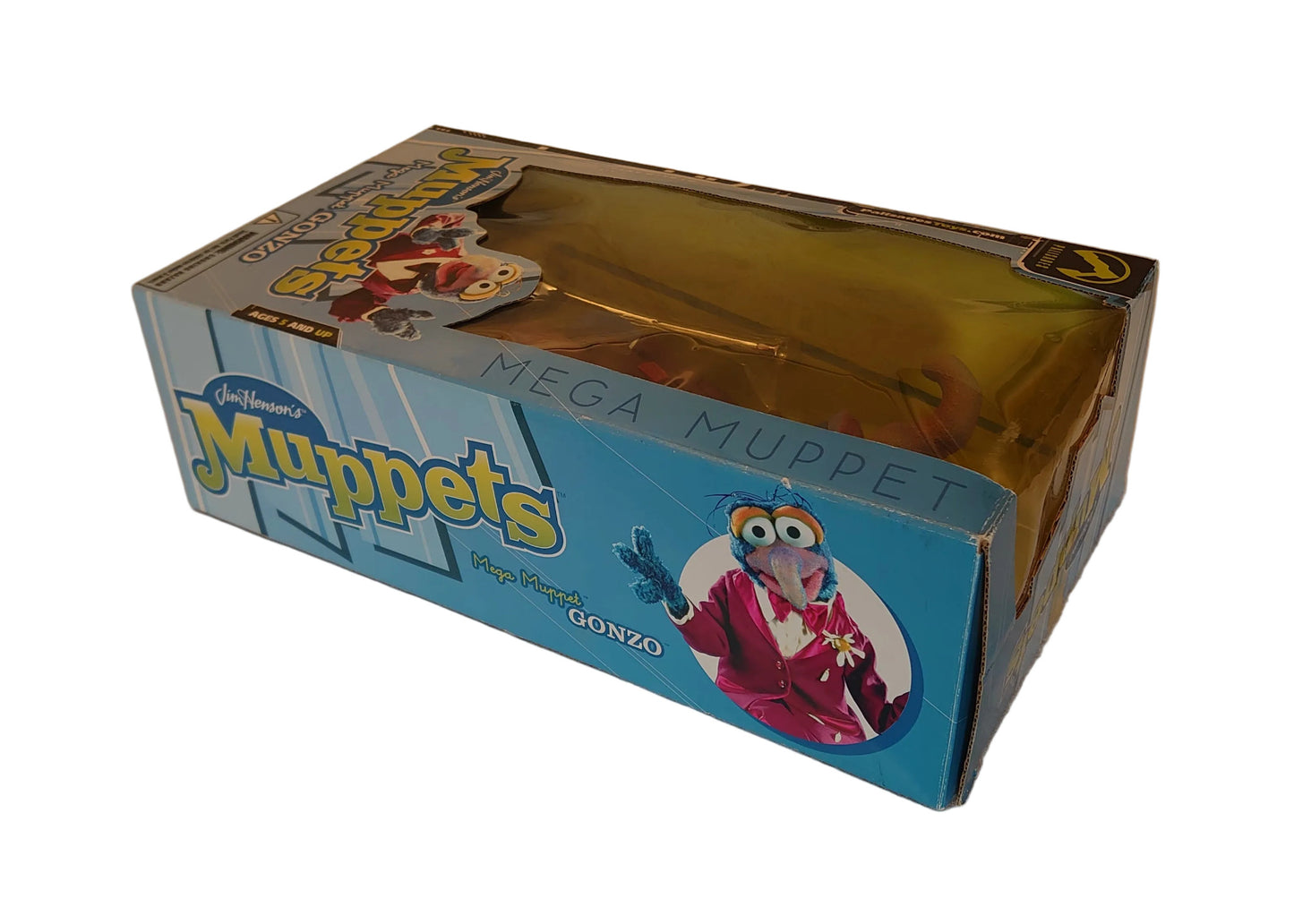 Palisades Toys Mega Muppet Gonzo Collectible Vintage Toy Figure From The Muppets By Jim Henson