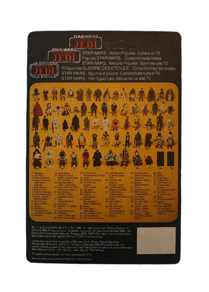 Palitoy Trilogo Imperial Gunner Backing Card Last 17 The Return Of The Jedi Star Wars A New Hope
