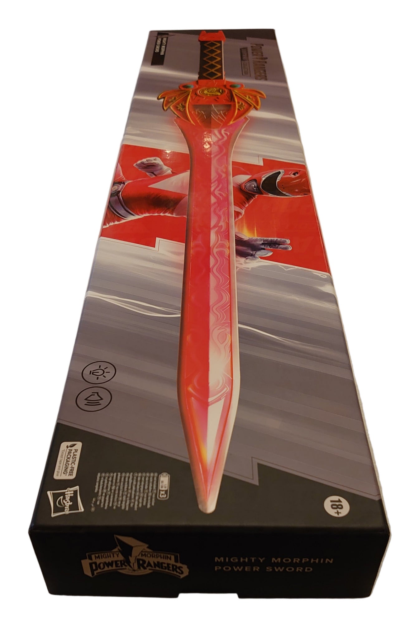 MMPR Mighty Morphin Power Rangers Collectible Replica Prop Sword By Hasbro