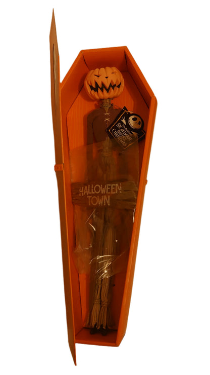 Happy Halloween Pumpkin King Coffin Jack Skellington Limited Edition From Tim Burton's The Nightmare Before Christmas
