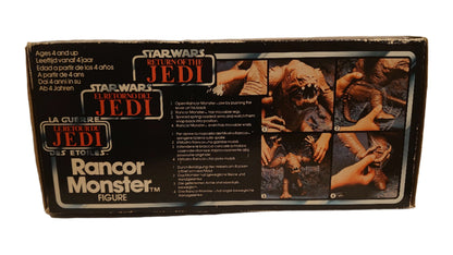 Star Wars  Return Of The Jedi Rancor Monster Tri Logo Palitoy Box 