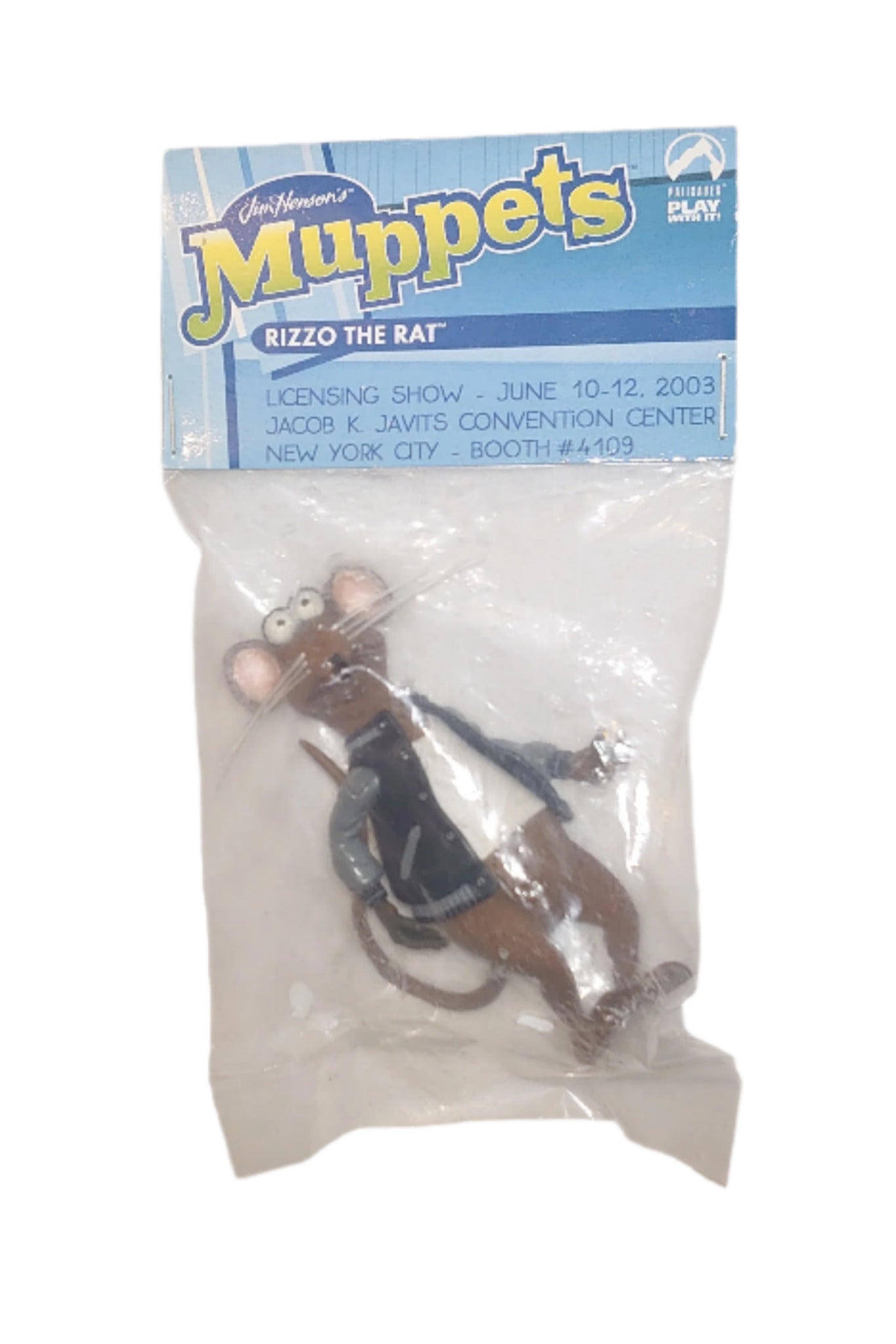 Exclusive Licensing Show Bagged Rizzo From Jim Henson's Muppet Show By Palisades