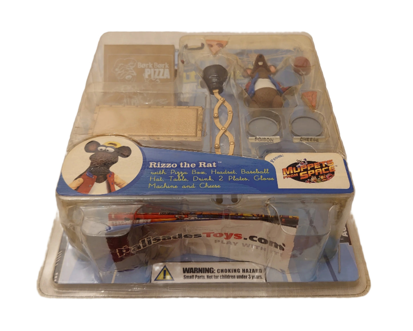 The Jim Henson Muppet Show The Muppets From Space Series 4 Rizzo The Rat Figure By Palisades Toys