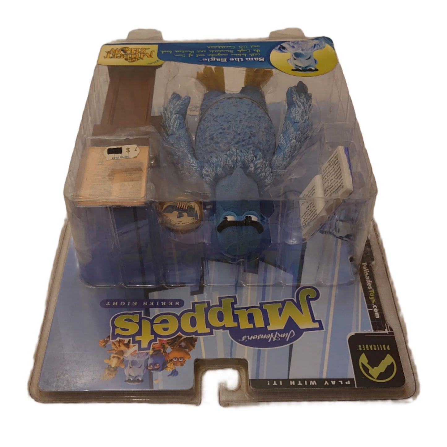 Jim Henson's The Muppet Show Shifty Eyes Sam The American Eagle By  Palisades Toys Series 8 Figure