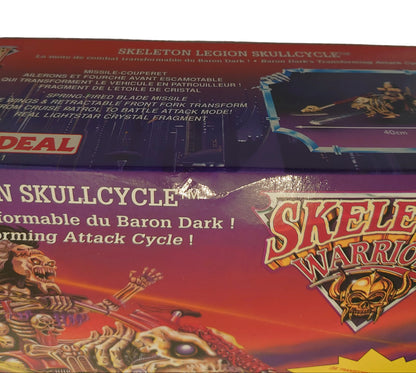 Collectible Skeleton Legion Warriors Baron Dark's Skullcycle By Playmates / Ideal Toys