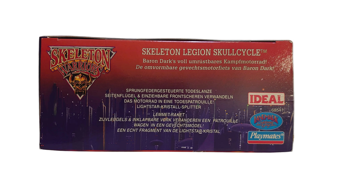 Collectible Skeleton Legion Warriors Baron Dark's Skullcycle By Playmates / Ideal Toys