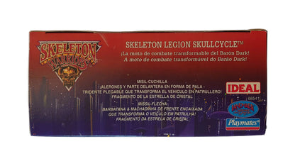 Collectible Skeleton Legion Warriors Baron Dark's Skullcycle By Playmates / Ideal Toys